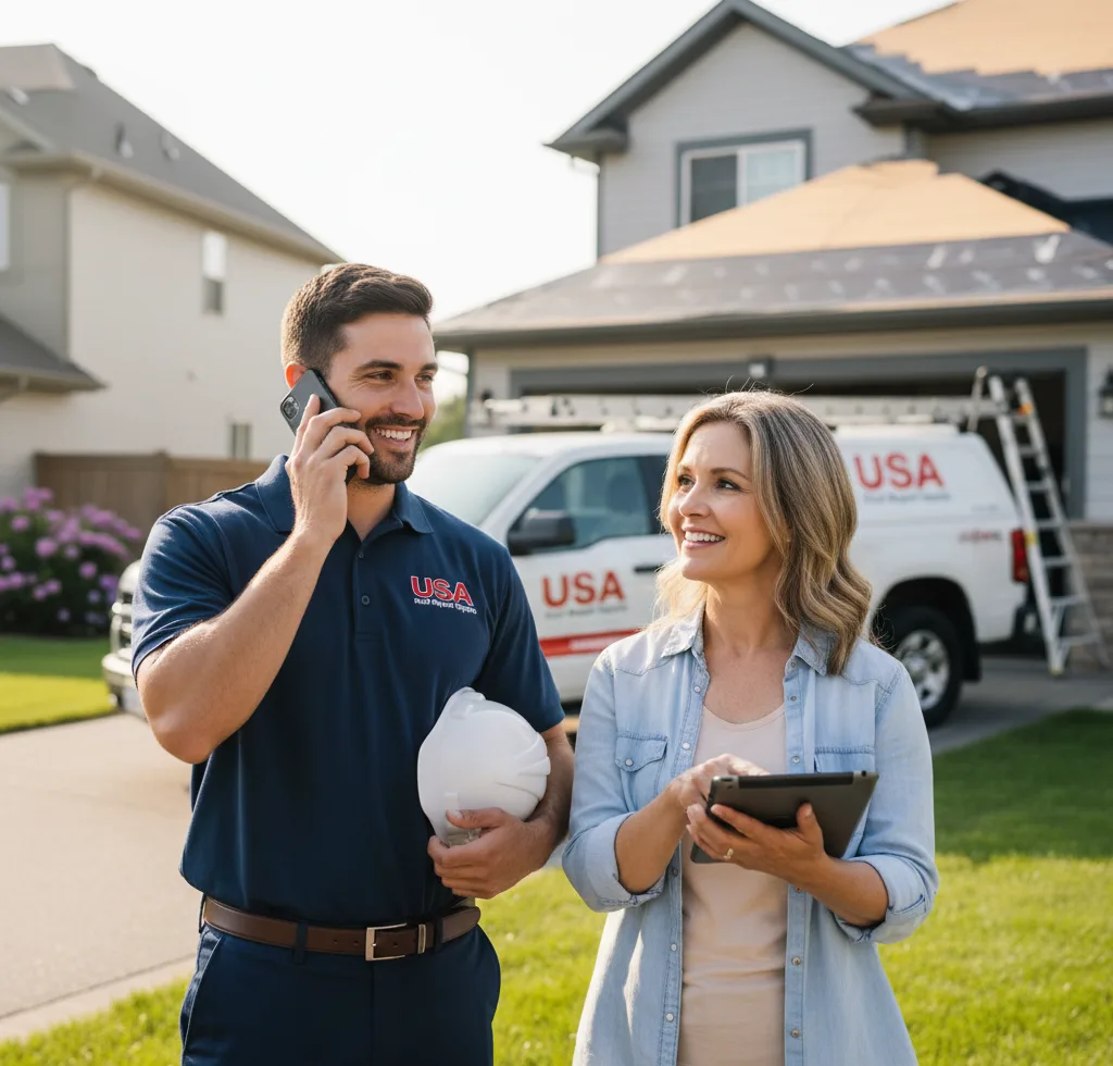 USA Roof Repair Experts customer support in Mancelona